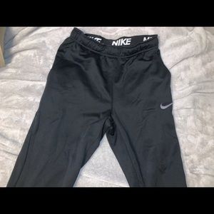 Nike black joggers